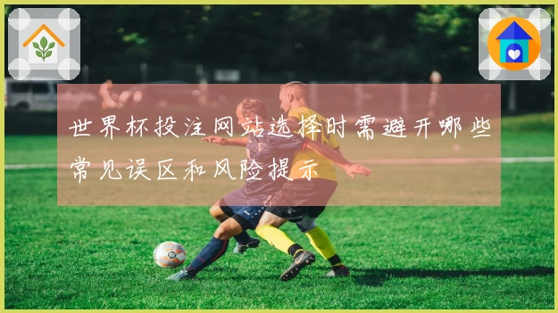 世界杯投注网站选择时需避开哪些常见误区和风险提示